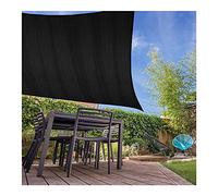 Sun Shade Sails Rectangle 3x5m Sun Shade Sail Canopy 98% UV Bloc Suncreen Autoter imperméable Couverture extérieure Patio Garden Balcon avec Corde Libre