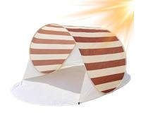 Sun Shade Tent - Canopy for Beach Privacy | Lightweight Polyester Fabric with Fiberglass Poles, Foldable Shelter for Sunny Park Outings, Instant Setup for Family Activities, 78.74x47.24x35.43in