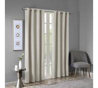 Sun Smart Maya Rideaux occultants pour fentre de terrasse, imprim chin textur, illets sur le dessus, dcoration de salon, isolation thermiqu