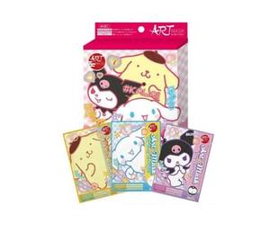 Sun Smile - Sanrio Kuromi Cinnamoroll Pompompurin Art Sheet Mask Set 3 pcs
