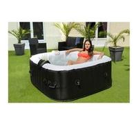 SUNSPA Spa gonflable carré laminé - 6 personnes - 1. 85 x H 0. 65 m