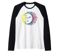 Sun Spiritual Sun Face Manche Raglan