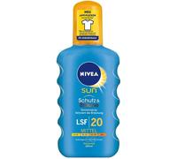 Nivea Sun Vaporiser, Facteur de Protection Solaire 20,Bouteille Vaporisateur,Protection et Bronzage, 200 Ml