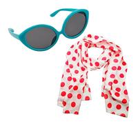 Sun-Staches Lucy Wilde Lot de 2 accessoires de costume | Déguisement officiel des Minions de Moi, moche et méchant | Lunettes de soleil UV 400 | Taille unique