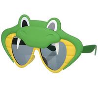 Sun-Staches Lunettes de soleil fantaisie en forme de serpent UV400 Multicolore 20,3 cm