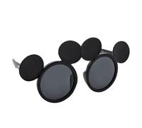 Sun-Staches Lunettes de soleil Mickey Mouse pour enfants, sous licence officielle Disney, UV 400, taille unique, convient à la plupart des enfants, noir, standard