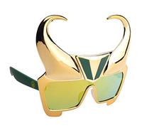 Sun-Staches Marvel Lunettes de soleil officielles Loki pour enfant, accessoire de fête UV400, taille unique