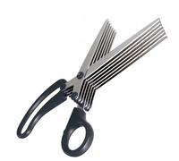 Sun-Star 7-Blade Shredder Scissors - 200 mm - Black (japan import)