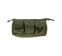 SUN-STAR GEARS PACK Trousse à crayons multifonction avec plusieurs poches, pochette de rangement polyvalente, durable et légère (19,6 x 9,4 x 6,1 cm), kaki (hologramme authentique pour les États-Unis