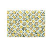 SUN-STAR Gochisou Pochette de rangement extensible de grande capacité avec joli motif de pain, pochette de rangement pour voyage, bureau, usage quotidien, 20 x 14 x 2,7 cm (l x H x P)