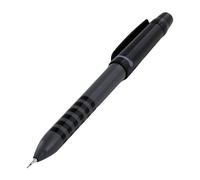 SUN-STAR SHARM Porte-mines et Gomme pour l'école, le bureau et la maison Corps torsadé Noir 14,2 x 1,8 cm