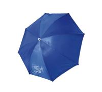 SUN & SURF Parasol de plage inclinable avec système Safe and STABLE avec protection solaire UPF50+, 220 cm, inclinable et coupe-vent, Bleu roi, 220 CM
