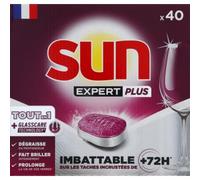 Sun Tablette Lave-Vaisselle Tout en 1 - La boite de 40 doses
