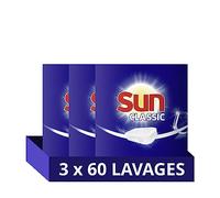 Sun Tablettes Lave Vaisselle Classic Standard 60 Lavages Lot de 3