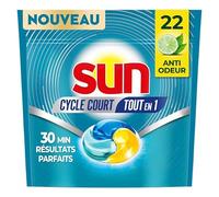 Sun - Tablettes Lave-vaisselle, Expert Plus, Tout en 1, 40 Pastilles