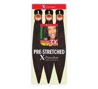 Sun Taiyang Outre Synthetic Pre-Tresse ULTRA BRAID - XPRESSION 3X 32 (Couleur : 4) 1-PACK