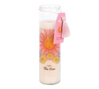 Sun Tarot Bougie parfumée pamplemousse rose - Décoration de chambre esthétique, accessoires de maison céleste, éclairage unique de l'espace - parfum d'agrumes énergisant