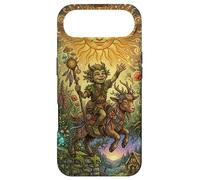 Sun Tarot Card Fantasy Imp and Goat Coque pour iPhone Air