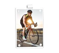 Sun Visor Clip, Decorative Ornament, Acrylic Magnetic Car Picture Holder, 9x6cm for Friends, Family, Women, Men, Wife, Ideal Birthdays and Anniversaries and Purposeful Manner