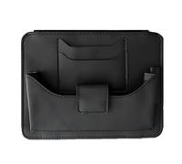 Sun Visor Organizer Multiple Pocket Storage Bag Car Interior Storage Holder Automotive Vehicle Driver Essentials Card Holder Sunglasses Pen Ticket Organizer Utility Pouch Auto Accessories Travel Tool