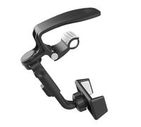 Sun Visor Phone Holder - Rotatable ABS & Silicone Clip Mount, 360 Degree Rotation Car Visor Phone Holder, Safe Automobile Accessories Cradles, Anti-Shake Adjustable Mobile Device Holders For