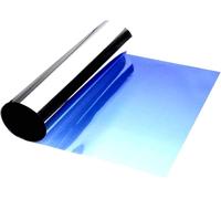 Sun Visor, Solar Film Strip 150 X 20 Cm For Installation On A Windscreen, Blue Colour With A Gradient Opacity On A Transparent Base, Non-Reflective And Without Metallization