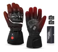 Sun Will Gants Moto Ski Chauffants Hiver Homme Femme -Coque De Protection Carbone PVC+Double Etanche, Gant Chauffant Électriques pour Ski De Neige Pêcher Cyclisme Chasse Arthrite Mala