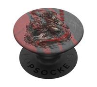 Sun Wukong Colère du Roi des singes Kung Fu PopSockets PopGrip Adhésif