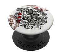 Sun Wukong Le Roi des Singe PopSockets PopGrip Adhésif