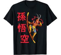 Sun Wukong Monkey King Chinese Mythologys God T Shirt Black S