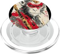 Sun Wukong Monkey King Fierce Art Japonais Moderne Cadeau PopSockets PopGrip pour MagSafe