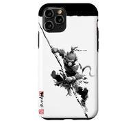 Sun Wukong The Monkey King Mythologie Chinoise Art Vintage Coque pour iPhone 11 Pro
