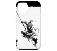 Sun Wukong The Monkey King Mythologie Chinoise Art Vintage Coque pour iPhone 12/12 Pro