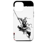 Sun Wukong The Monkey King Mythologie Chinoise Art Vintage Coque pour iPhone 12 Pro Max