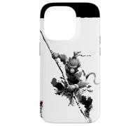 Sun Wukong The Monkey King Mythologie Chinoise Art Vintage Coque pour iPhone 14 Pro