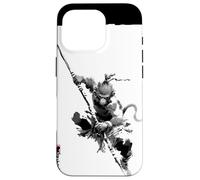 Sun Wukong The Monkey King Mythologie Chinoise Art Vintage Coque pour iPhone 16 Pro