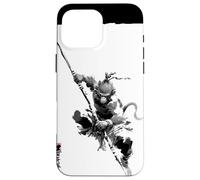 Sun Wukong The Monkey King Mythologie Chinoise Art Vintage Coque pour iPhone 16 Pro Max