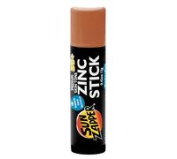 Sun Zapper Medium Skin Stick Original Zinc Stick SPF 50 + Bâton solaire minéral à l'oxyde de zinc pour le visage - Protection solaire teintée pour légendes avec des tons de peau plus foncés, fabriqué