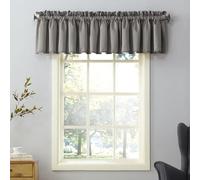 Sun Zero Barrow Cantonnière Solide à économie d'énergie avec Passe-Tringle, 274,3 x 45,7 cm, Acier