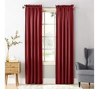 Sun Zero Barrow Lot de 2 Panneaux de Rideaux occultants avec Passe-Tringle, 137,2 x 213,4 cm, Brique