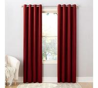 Sun Zero Barrow Paire de Rideaux écoénergétiques à œillets Brique 137,2 x 241,3 cm