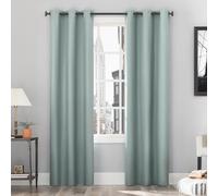 Sun Zero Cyrus Lot de 2 Panneaux de Rideaux Thermiques à œillets 101,6 x 213,4 cm, Bleu Brumeux