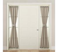 Sun Zero Panneau de Rideau latéral à économie d'énergie Beige Pierre 66 x 183 cm