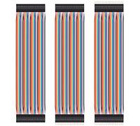 Sun3drucker Lot de 40 câbles Jumper - Female - Mâle - Mâle - 20 cm - 28 AWG - Pour Arduino et Raspberry Pi