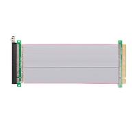 Sun3Drucker PCI-E Express 16X to 16x Male to Female Riser Extender Card Ribbon Cable 20cm