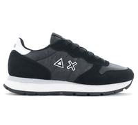 SUN68 Ally Bright Suede and Nylon - Femmes Sneaker Noir Z44203-11 Chaussures