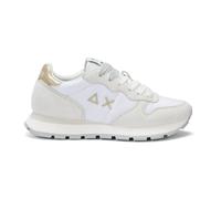 Sun68 - Ally Solid Baskets Décontractées Nylon Cuir - Femme - Chaussures - Blanc - Taille: 36 EU