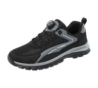 Sun68 Baskets à la Mode Nouveau Modèle Simple Couleur Unie Légère Bande Élastique Confortable Chaussures de Sport à Fond Plat Chaussures Amortisseurs, Noir , 36 EU