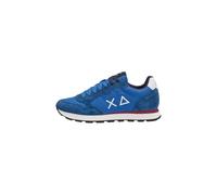 SUN68 Baskets basses pour homme en polyester Z45101, bleu, 40 EU