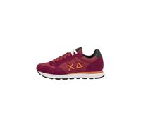 SUN68 Baskets basses pour homme en polyester Z45101, bordeaux, 43 EU